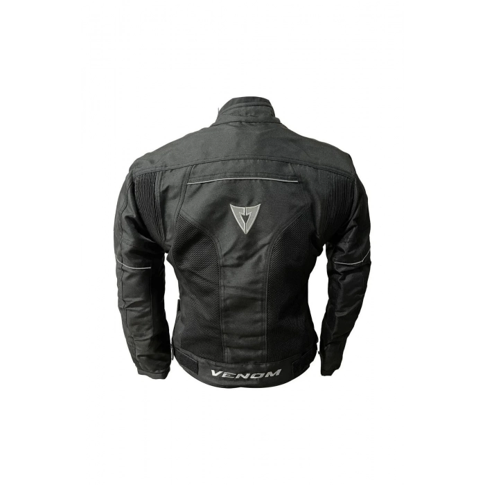 Erkek Siyah Dynamic Motosiklet Montu Dört Mevsim(KALIPLAR DARDIR BİR BEDEN BÜYÜK ALINIZ)