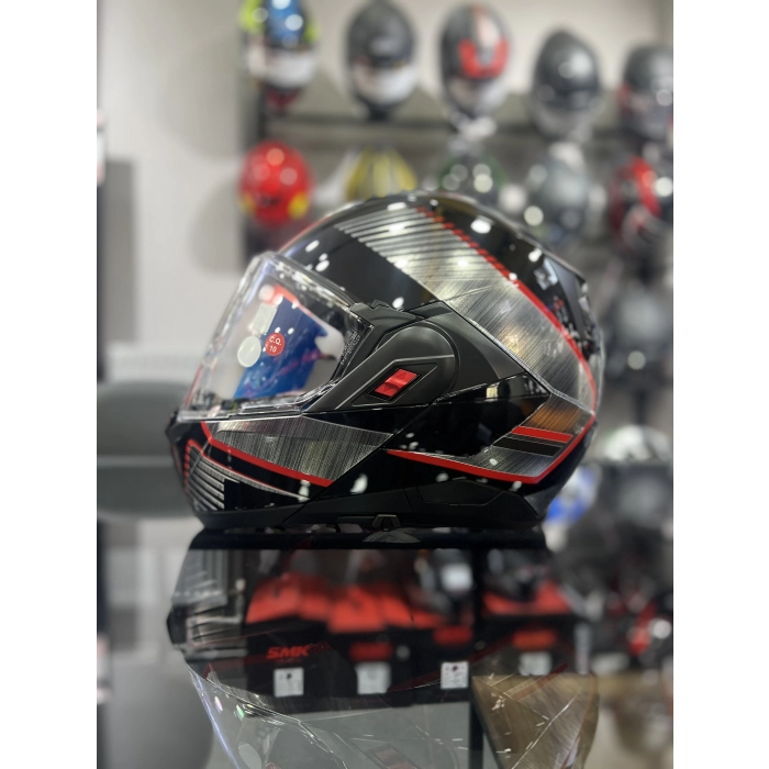 OXO SİYAH 180 ÇENE AÇILIR KASK