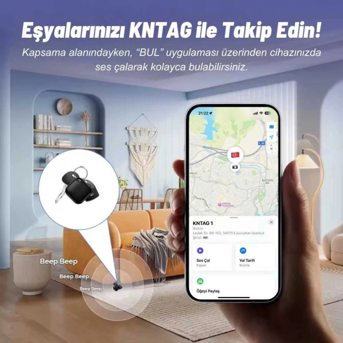 KN Master KNTAG 1 – Akıllı Takip Cihazı