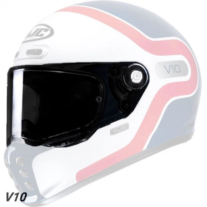 V10 Kask Camı Siyah Vizör HJ41