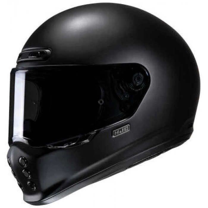 V10 KASK SEMI FLAT SİYAH