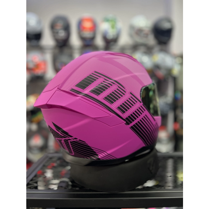 910 Fushia Lady Pembe Kask