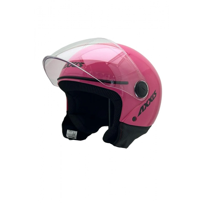 Square S Pembe Yarım Kask