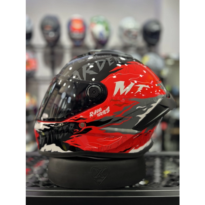 Helmets Stinger 2 Ardent C5 Kask (+1 Siyah Vizör)