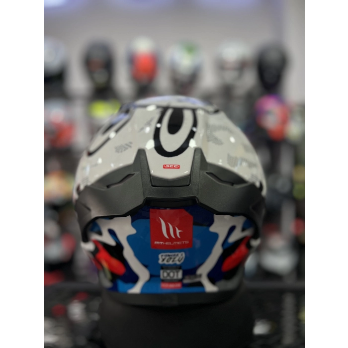 Helmets Stinger 2 Yozu İridyum Vizörlü (+1 Şeffaf Vizör)