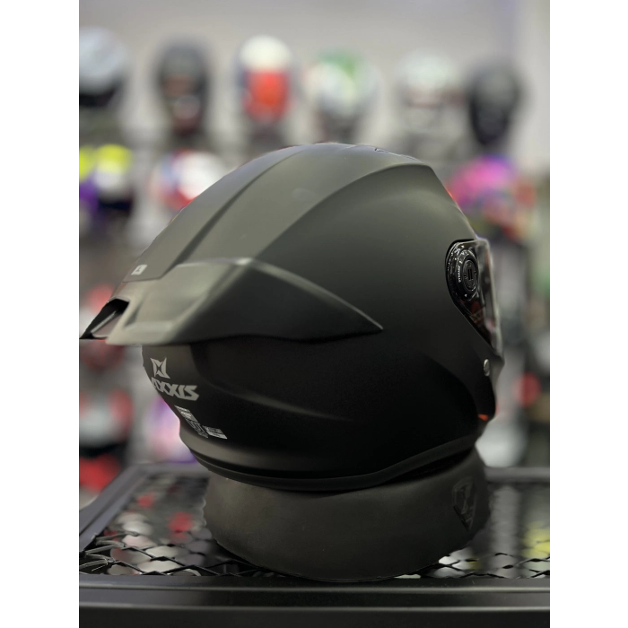 FENIX MAT SİYAH VİZÖRLÜ (+ 1 ŞEFFAF VİZÖR)