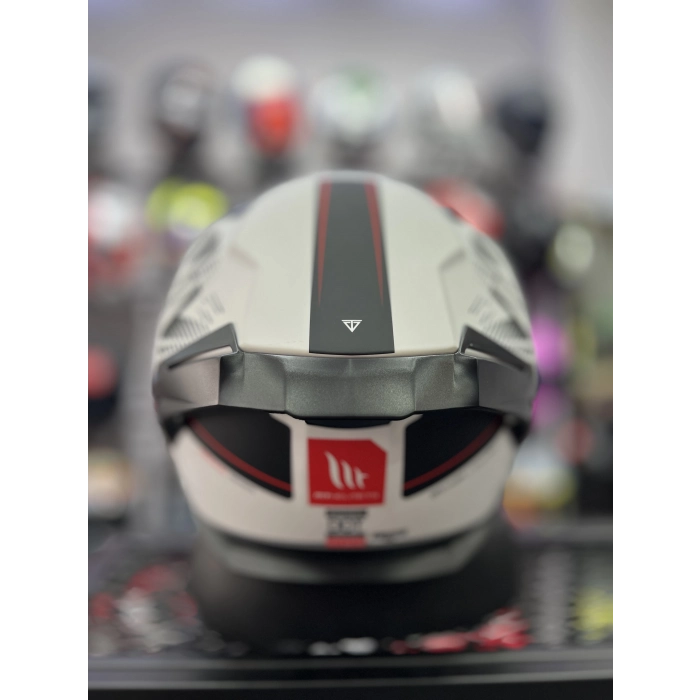 Braker Charm Mat Beyaz Şeffaf (+1 Ayna Vizör)