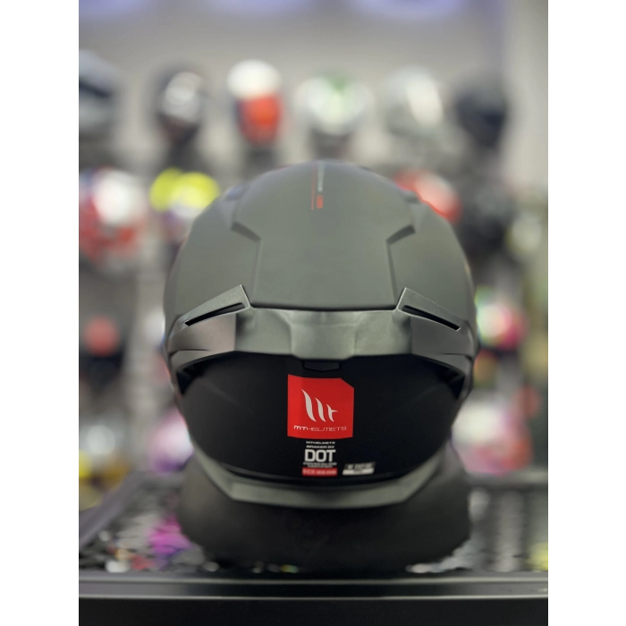 Helmets Braker Mat Siyah (Şeffaf Vİzörlü)