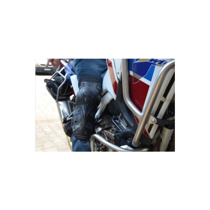 Motosiklet Lüx Dizlik Mafsallı Koruma Rahat Kullanım Motorcu Diz Koruyucu