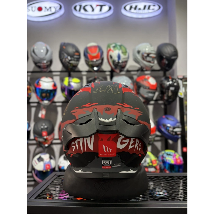 STİNGER 2 ARDENT MAT B5 KASK (ŞEFFAF VİZÖRLÜ)
