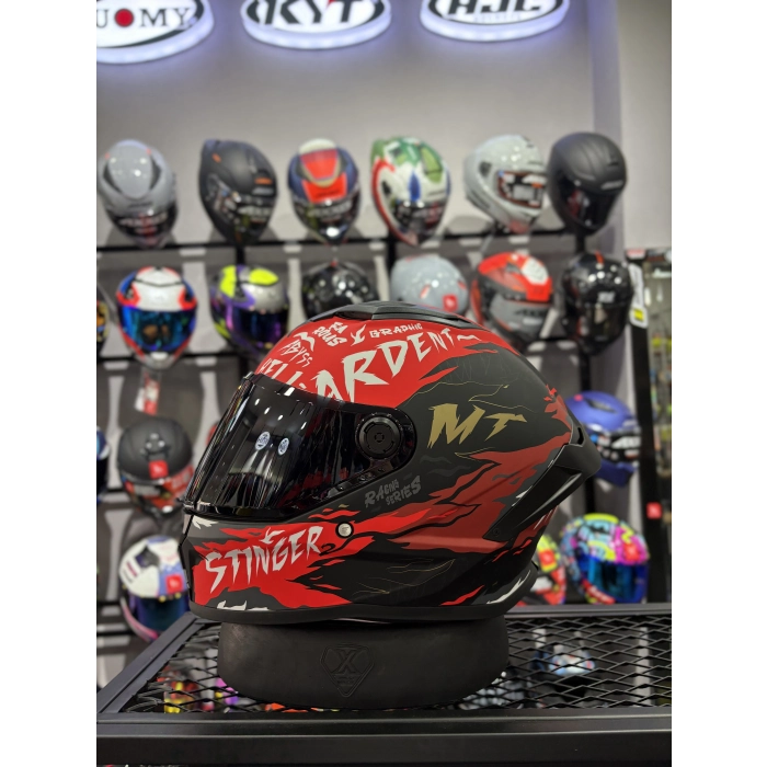 STİNGER 2 ARDENT MAT B5 KASK (ŞEFFAF VİZÖRLÜ)