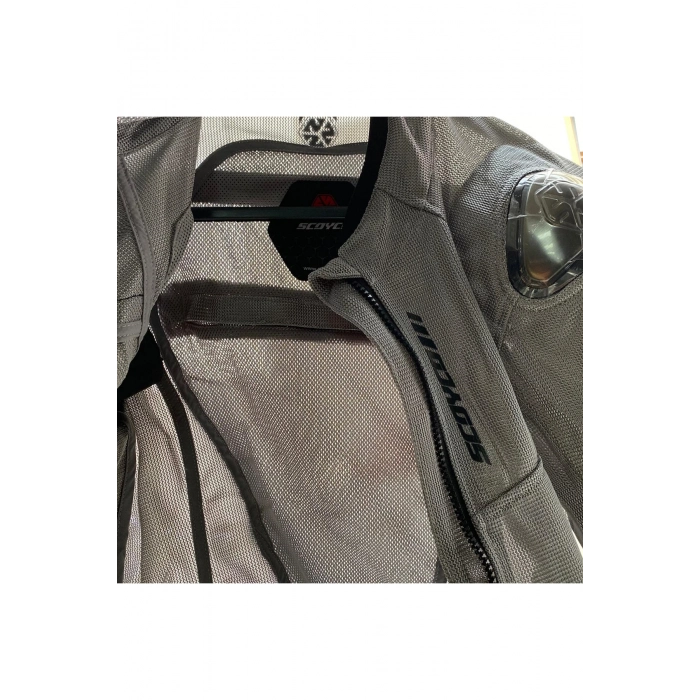 JK194 Korumalı Yazlık Motosiklet Montu Gri (YENİ SEZON)