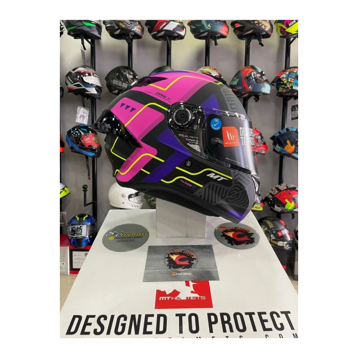 Targo S Brik C8 Mat Motosiklet Kaskı Full Face