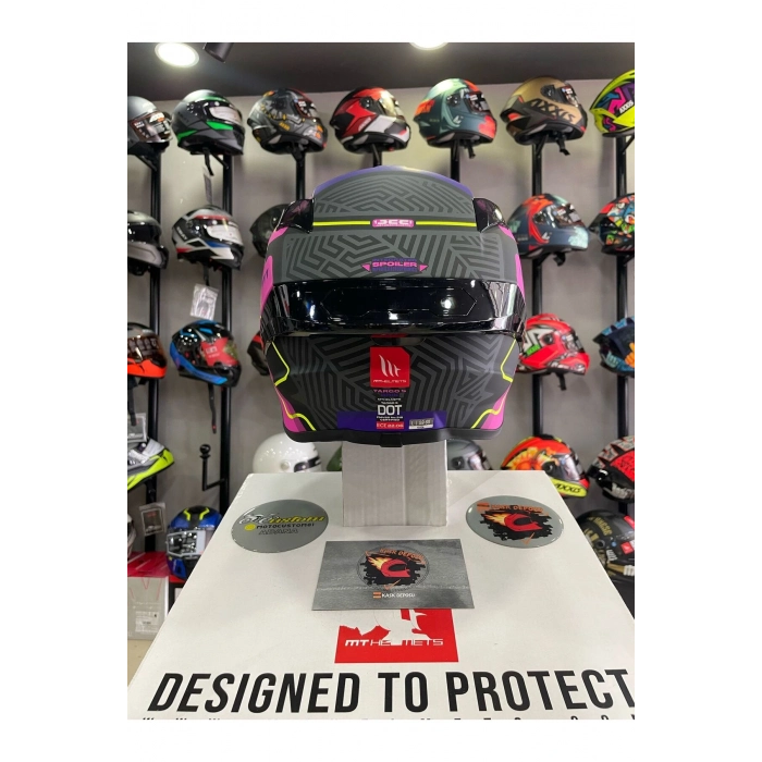 Targo S Brik C8 Mat Motosiklet Kaskı Full Face