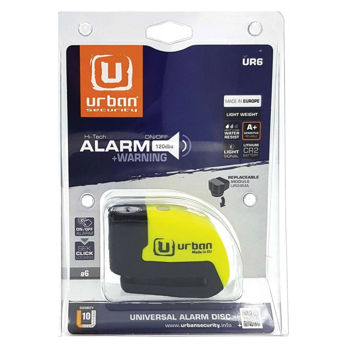 Urban Securıty Ur6 Alarmlı Dısk Kılıdı