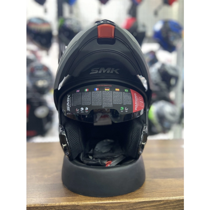 GULLWING MAT GRİ ÇENE AÇILIR KASK