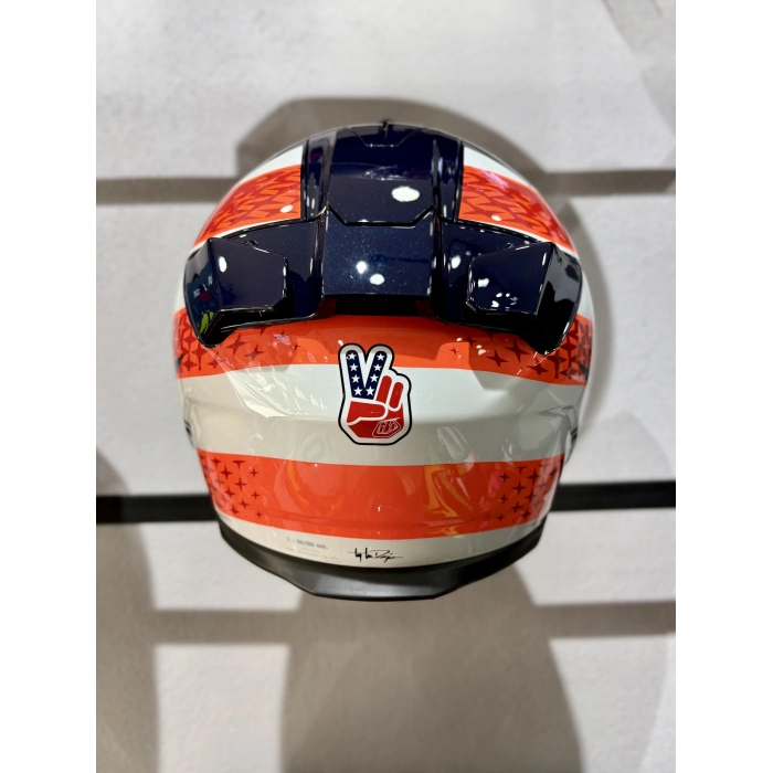 SKWAL İ3 US FLAG LEDLİ KAPALI KASK [ŞEFFAF VİZÖRLÜ]