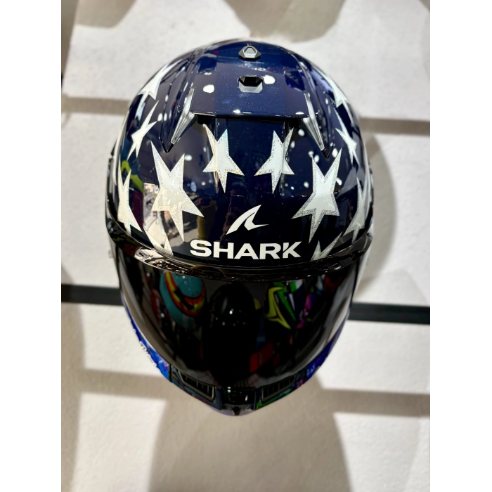 SKWAL İ3 US FLAG LEDLİ KAPALI KASK [ŞEFFAF VİZÖRLÜ]