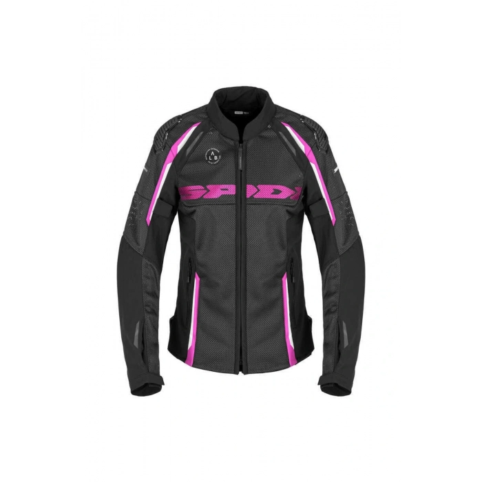 RACE WARRIOR 2 NET LADY YAZLIK CEKET SİYAH FUŞYA