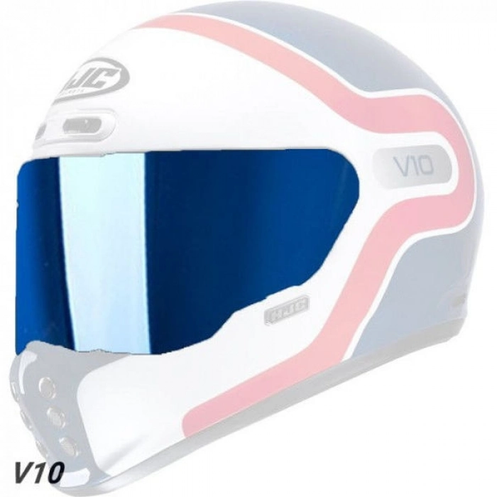 V10 KASK CAMI VİZÖR MAVİ HJ41
