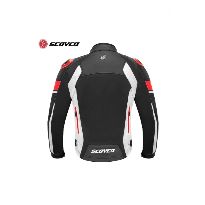 jk152- 4 mevsim mont (Kırmızı/Siyah)