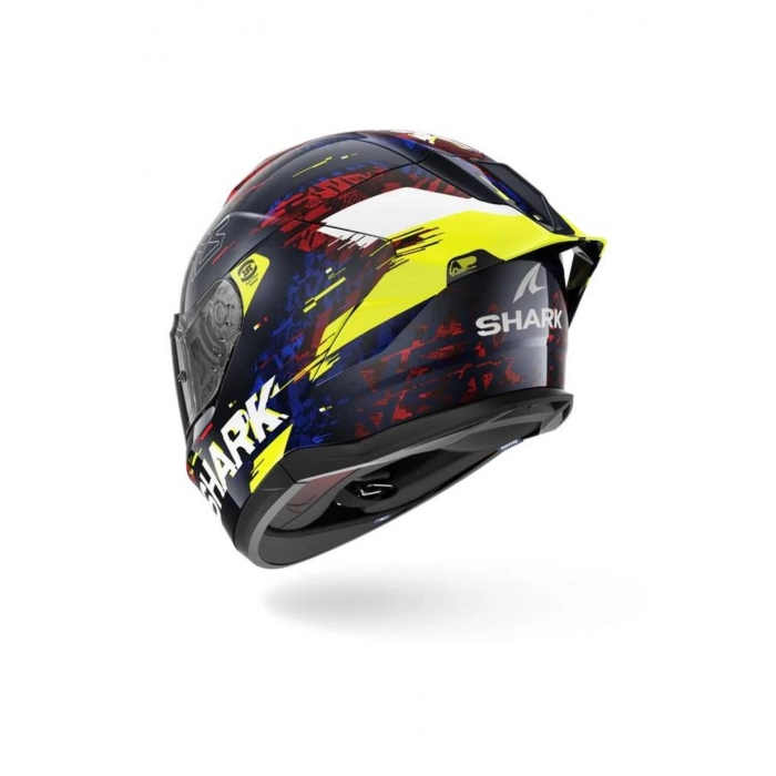 SKWAL CUP SPEED VIB MAVİ KIRMIZI SARI KAPALI KASK