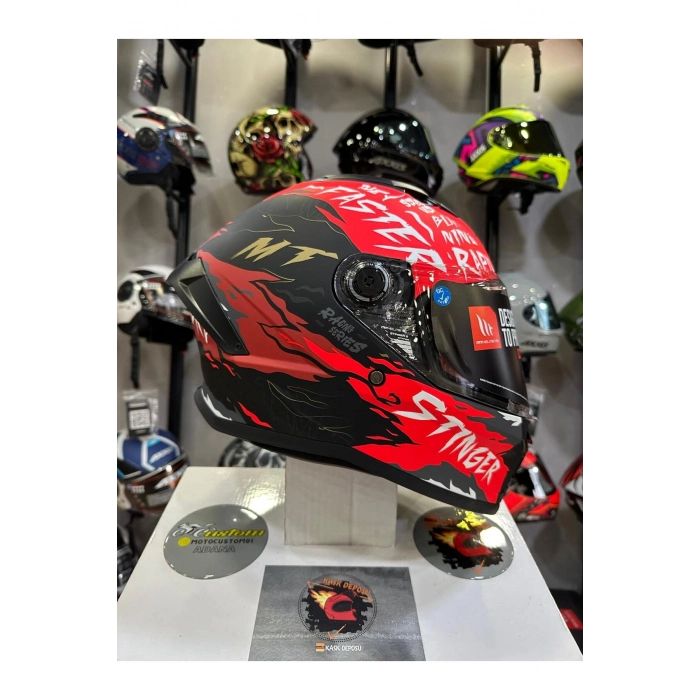 Stinger 2 Ardent B5 Mat Kapalı Motosiklet Kaskı