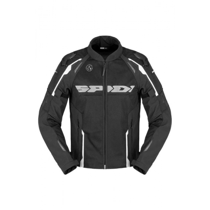 RACE WARRIOR 2 NET YAZLIK CEKET SİYAH BEYAZ