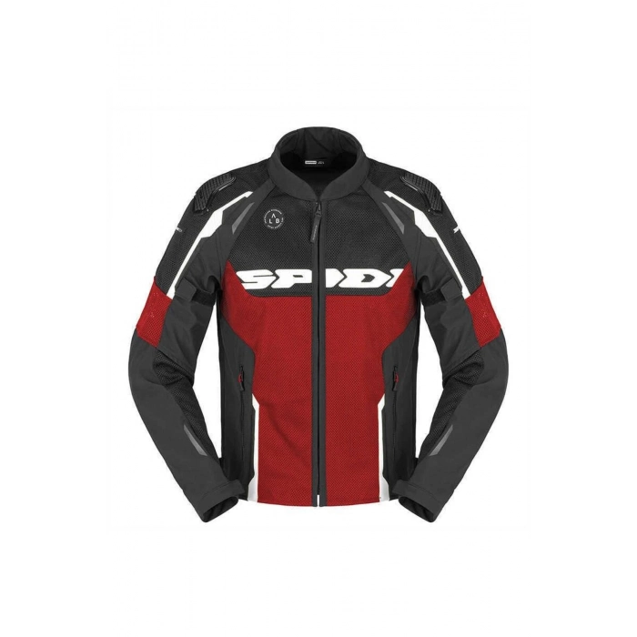 RACE WARRIOR 2 NET YAZLIK CEKET SİYAH KIRMIZI