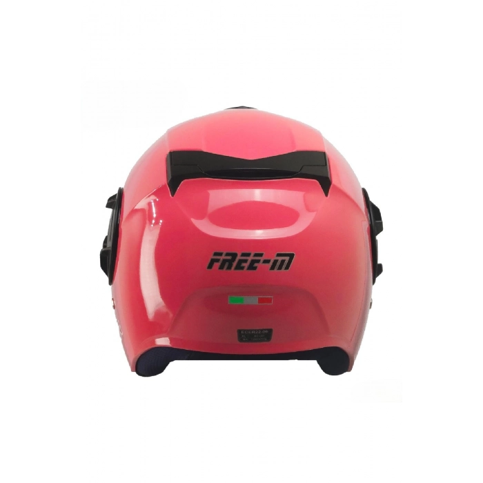 665 Yarım Kask Güneş Vizörlü (pembe)