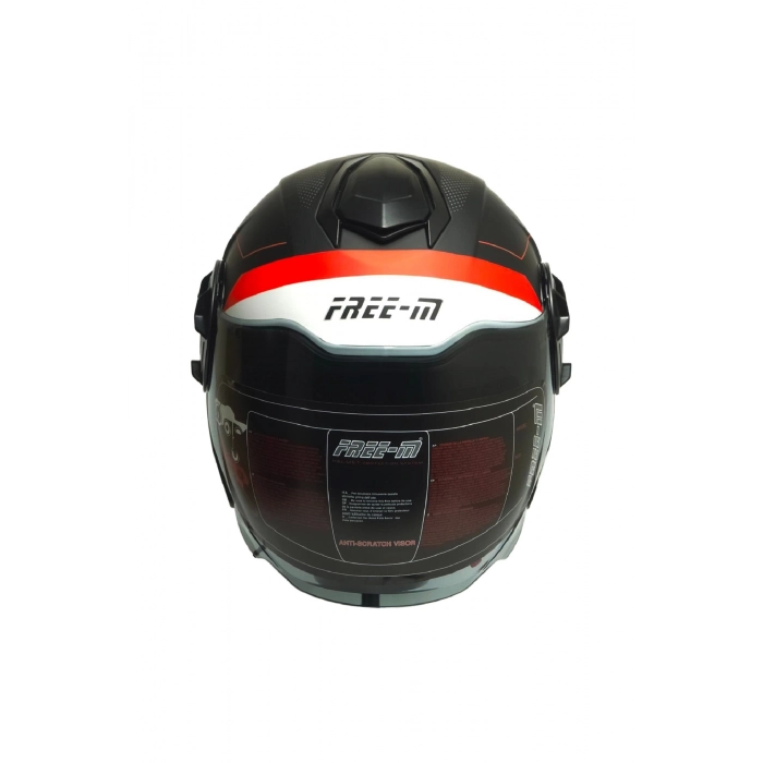 FR-665 Fast Yarım Motosiklet Kaskı Güneş Vizörlü