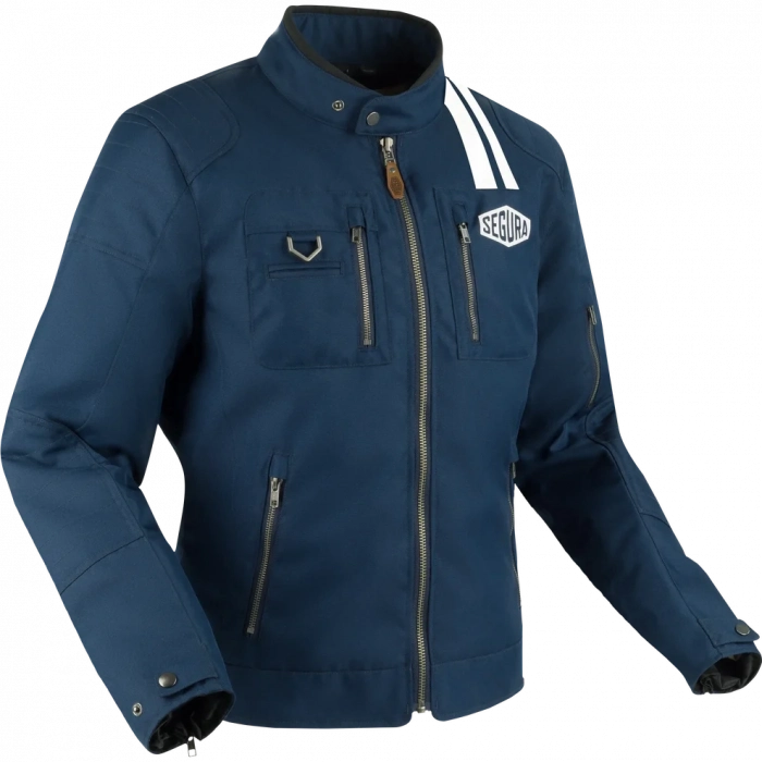 SCORPIO MAVİ RETRO MOTORCU MONTU