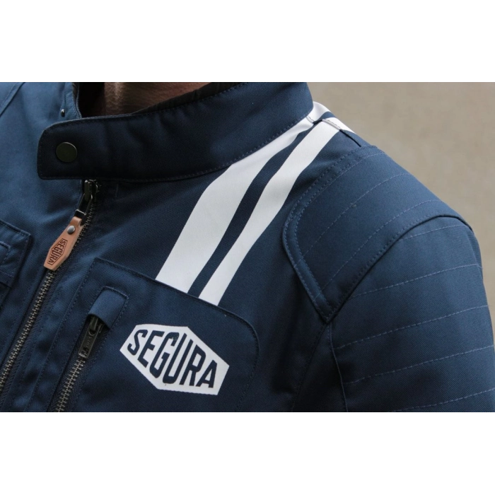 SCORPIO MAVİ RETRO MOTORCU MONTU