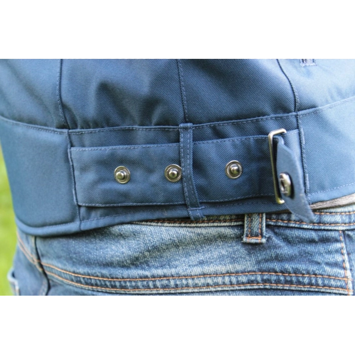 SCORPIO MAVİ RETRO MOTORCU MONTU