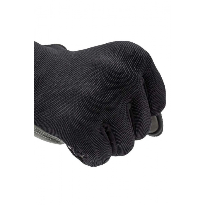 EDEN YAZLIK DERİ ELDİVEN SİYAH GRİ