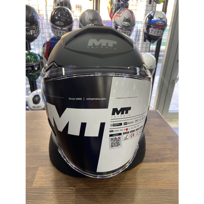 MAT SİYAH YARIM KASK