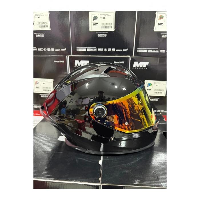 Braker sv solid a1 parlak siyah kask (şeffaf vizörlü biçimde) gönderilecektir