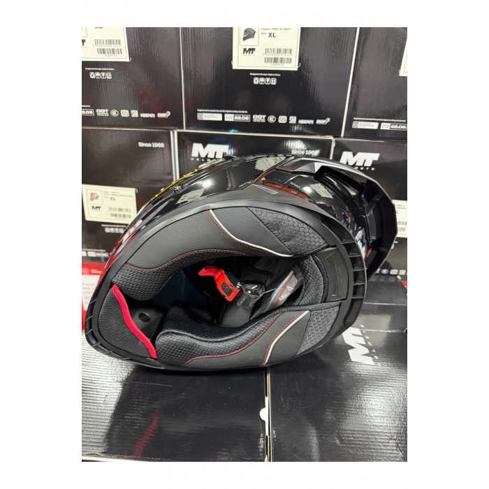 Braker sv solid a1 parlak siyah kask (şeffaf vizörlü biçimde) gönderilecektir