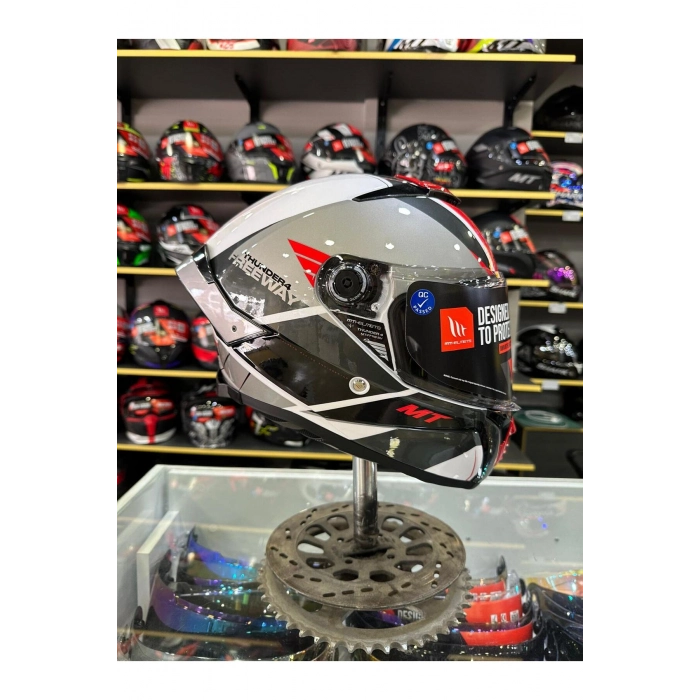 Thunder 4 SV Freeway A5 Parlak Kapalı Kask