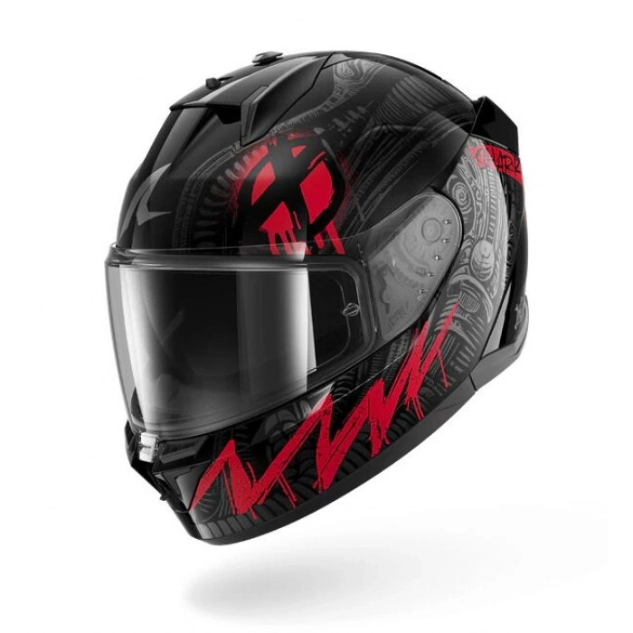 D-Skwal 3 Shıever Kapalı Kask (MOTOZİLLA)