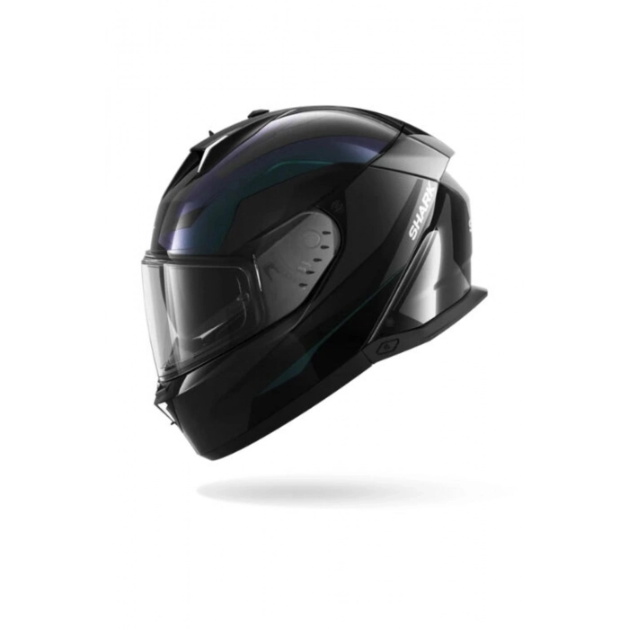 SKWAL İ3 MEKARIUM SİYAH-CAMELEON-ANTRASİT KAPALI KASK (LEDLİ MODEL)