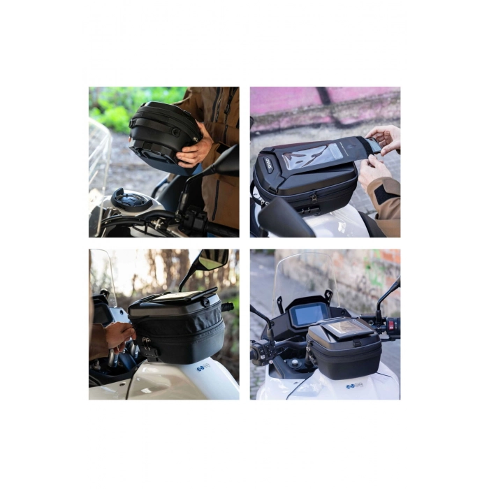 E09CLP PRO Genişleyebilir Model Click Sistem Depo Üstü Çanta (5-8 Litre)