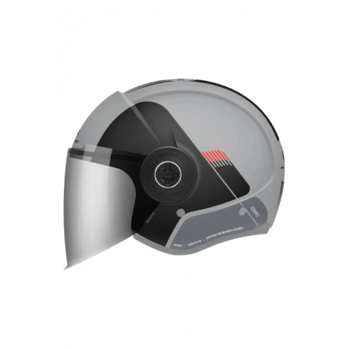 Kask HELMETS VİALE SV S ADVANCE C41 PARLAK GRİ