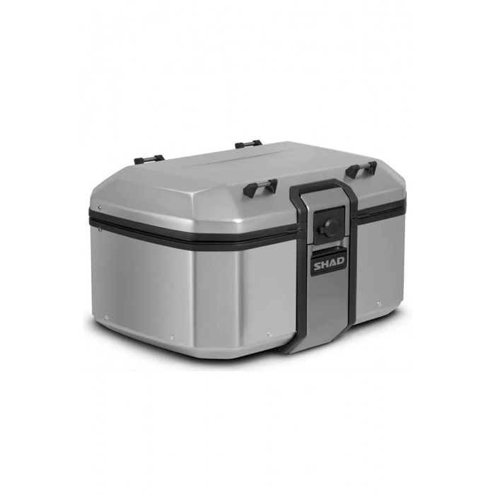 TR-55 MOTOSİKLET METAL ARKA ÇANTA TİTANYUM