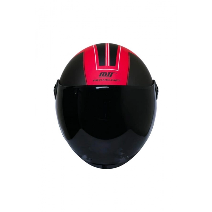 FX-101 Design Red Yarım Kask - Kırmızı | ABS Gövde & CE Onaylı