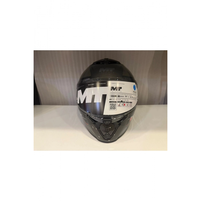 KASK MT THUNDER 4R SV LUMİNENCE D1 PARLAK GRİ