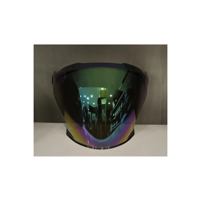 KASK CAMI V-37 COSMO YENİ NESİL İRİDYUM MAVİ VİZÖR
