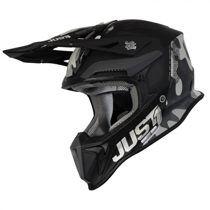 J18 PULSER MAT SİYAH GRİ CAMO