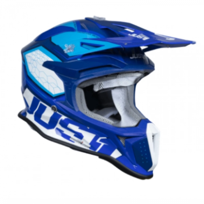 J18 PULSER WHITE BLUE