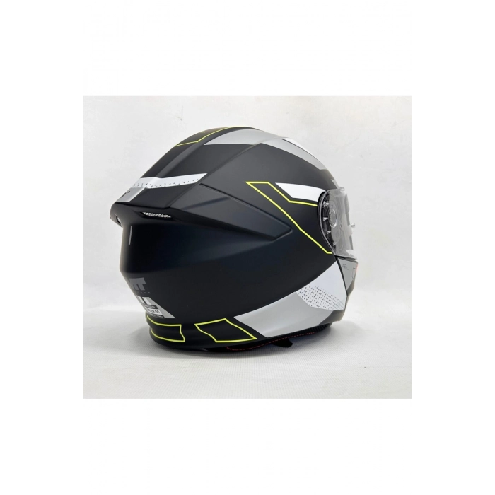 Kask Genesis Talo B2 Mat Çene Açılır Kask Iç Güneş Vizörlü